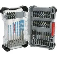 PRO Impact Mixed Bit-Set, 35-teilig, Bohrer- & Bit-Satz Schrauberbits und Multi Construction Bohrer