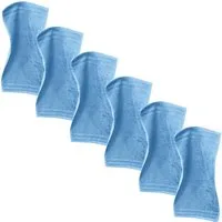 Erwin Müller Gästehandtuch Gästetuch "Heidelberg" 6er-Pack, Frottier, Walk-Frottier Uni