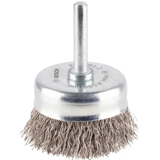 Bosch PRO Topfbürste, Edelstahl, gewellter Draht, 0,3 mm, 4500 U/ min - 2608622117
