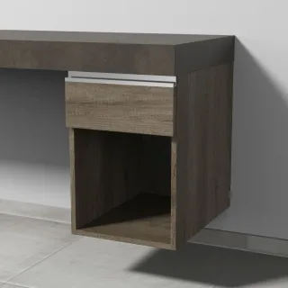Sanipa Anbau-/Solitärschrank 2morrow (L2351) 510x350x520 Eiche-Nebraska, L235137 L235137