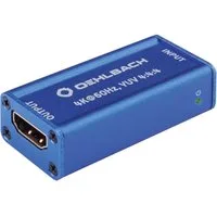OEHLBACH UHD Repeater Signal-Verstärker für HDMI® Adapter HDMI Buchse zu HDMI-Buchse, Vollmetall