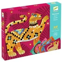 DJECO Kreativset Mosaik Glitzer: Im Herzen des Dschungels DJ09422
