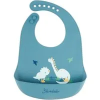 Sterntaler® Lätzchen Silikonlätzchen Dino Rexi
