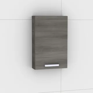 Artiqua 400 Wandschrank, Graphit Struktur quer, 400-OST-1-45-R-17-7098-401 400-OST-1-45-R-17-7098-401