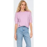 ONLY Strickpullover ONLRICA LIFE 2/4 PULLOVER KNT NOOS Materialmix, regular fit