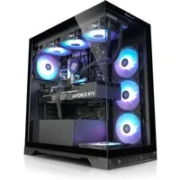 Kiebel Invader IX Gaming-PC (AMD Ryzen 7 AMD Ryzen 7 9800X3D, RTX 5080, 32 GB RAM, 2000 GB SSD, Wasserkühlung, WLAN, ARGB-Beleuchtung)