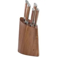 Paul Wirths Messerblock ACACIA (5tlg), Akazienholz inklusive 5 Küchenmesser
