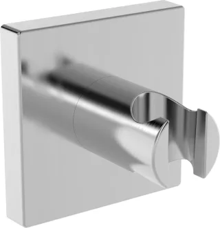 Hansa Halter Handbrause HANSA 2900 Rosette, eckig Stahl gebürstet, 290044-80 290044-80