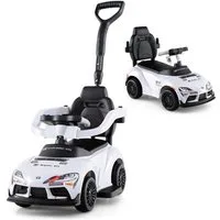 COSTWAY Rutscherauto, (1-tlg), Rutschauto, Kinderauto mit Schiebegriff, Stauraum