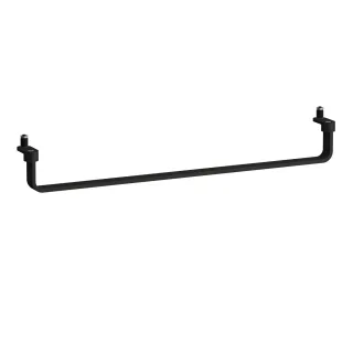 Laufen Handtuchhalter Reling LANI 600 mm schwarz matt, H3811244500001 H3811244500001