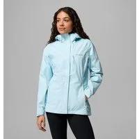 Columbia Regenjacke Pouring Adventure III Jacket mit per Gummizug verstellbarer Kapuze, wasserdicht, winddicht