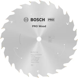 Bosch PRO Akku-Kreissägeblatt Standard for Wood, 165 x 1,5/1 x 10, 24 Zähne - 2608837679