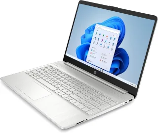 HP 15s-fq3207ng [156" Celeron N4500 28GHz 4GB RAM 128GB SSD Intel UHD Grafik Win 11 S] silber