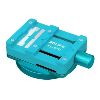 RL-601I Motherboard Chip Repair Rotary Fixture 360° Rotatable High Temp Resistance Stable Weighted Base Heat Dissipation