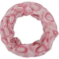 MIRROSI Loop Damen Schal mit Bunt-Muster Weich, Schlauchschal, (zweimal um den Hals wickelbar, ca.45x75cm), Damen Halstuch ideal für Frühling, Sommer oder Herbst