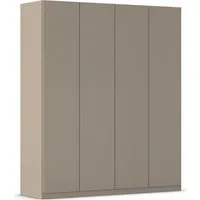 rauch Kleiderschrank Schrank Möbel Schlafzimmer Garderobe Kinderzimmer WELTNEUHEIT ELVIK (3 Ausstattungsvarianten - Breiten 47-405 cm, Höhen 187/212/231 cm) PATENTIERTES SCHNELLMONTAGESYSTEM mit Push-to-open MADE IN GERMANY