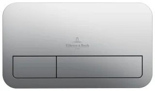 Villeroy & Boch Betätigungsplatte ViConnect 92249069, B:253, H:145, T:62mm, Chrom-Edelmatt 92249069
