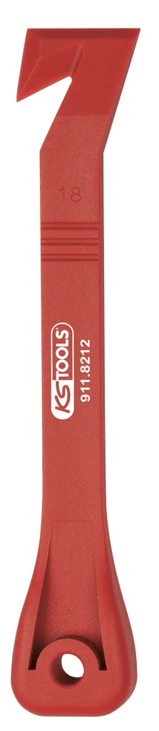 KS Tools Glasschaber, abgewinkelt, 175mm - 911.8212
