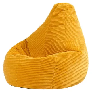 icon Kindersitzsack, Gelb, Textil, 100 L, 1-Sitzer, Freiform, 69x59x65 cm, Hergestellt in Deutschland, Oeko-Tex® Standard 100, Reach, Wohnzimmer, Hocker, Sitzsäcke, Kindersitzsäcke