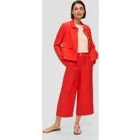 s.Oliver Culotte Hose Culotte mit Wide leg