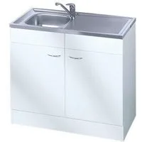 KOCHSTATION Spülenschrank KS-Elster Breite 80 cm