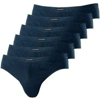 CECEBA Slip Brief (6-St) mit Logo auf dem Bund