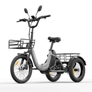 [EU Direct] CYSUM AG1 Pro 2026 Electric Tricycle Cargo NFC Unlock 48V 20AH Battery 250W Motor 1000W Peak Power Top Speed