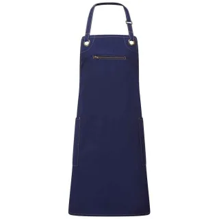 Premier Barley Recycelte Vollschürze (Navy/Camel)