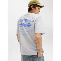 Jack & Jones Rundhalsshirt JORNORREBRO TYPO TEE SS CREW NECK NOOS Baumwolle, relaxed fit