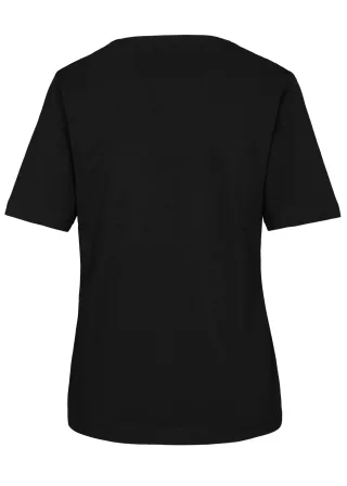 CLARINA - Ganzjahres NOS Rdh.-Shirt,1/2 900 schwarz - Gr. - 38