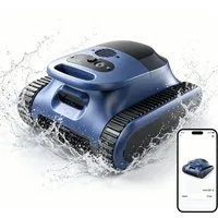 EVERCROSS BOT Poolroboter U9/U9 Pro mit APP-Steuerung, für Boden & Wand & Wasserlinie, Intelligente Navigation, geeignet für alle Poolformen bis 200-300m²