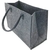 heimtexland Einkaufsshopper Universal Filztasche Einkaufstasche Filz Shopper, 24 l, Henkel Tragetasche - strapazierfähig langlebig nachhaltig