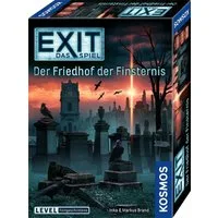 Kosmos Spiel EXIT, Der Friedhof der Finsternis, Rätselspiel, Made in Germany