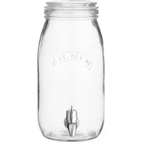 KILNER Getränkespender ., für gekühlte Getränke mit leichtgängigem Zapfhahn, 3 Liter