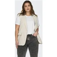 ONLY CARMAKOMA Kurzarmshirt CARMOSTER S/S FOLD UP TOP JRS NOOS Materialmix, regular fit