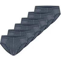 Schiesser Slip 6er Pack 95/5 Essentials Cotton (Spar-Set, 6-St) Mini Slip / Unterhose - Baumwolle - ohne Eingriff - Atmungsaktiv