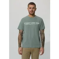 STREET ONE MEN T-Shirt aus reiner Baumwolle