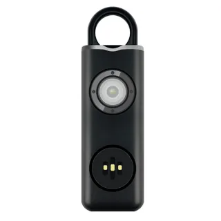 Bikight AF-2004 Safety Siren 130dB Siren Strobe & Key Chain Flashlight Anti Robbery Call for Help Women