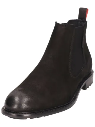 bugatti Stiefelette "bugatti Stiefelette Nubukleder/Textil"
