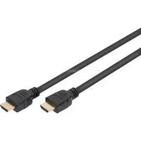 HDMI Ultra High Speed Anschlusskabel, mit Ethernet, UHD 8K, Typ A schwarz, 2 Meter