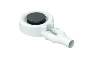 Bette Zubehör Ablaufgarnitur Floor B574, 0,85 l/s Graphite 404, seitlich, B574-404 B574-404