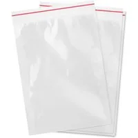 VIOKS Gemüsebeutel Druckverschlußbeutel Zip Beutel 5 my, LDPE, (500-tlg), verschließbar, unbedruckt