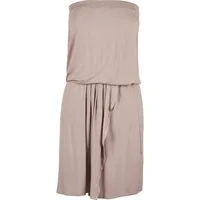 URBAN CLASSICS Shirtkleid Urban Classics Damen Ladies Viscose Short Bandeau Dress (1-tlg)