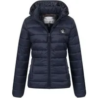 Geographical Norway Steppjacke Damen Herbst Winter Übergangsjacke Steppjacke Outdoor leicht Kapuze