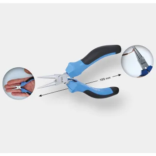 Brilliant Tools Feinmechanik-Nadelzange - BT067608