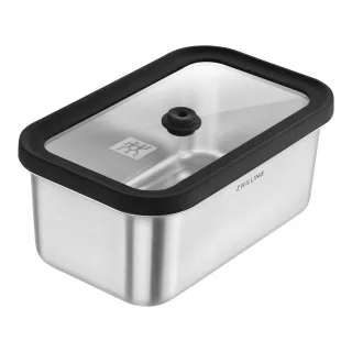 ZWILLING Fresh & Save STAINLESS Vakuumbox M, Edelstahl, Silber