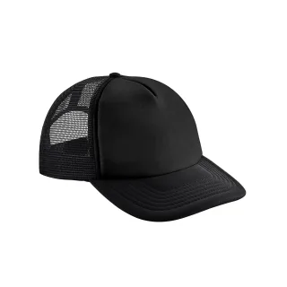 Beechfield - Trucker Cap Snapback für Herren/Damen Unisex (Schwarz)