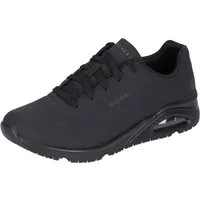 Skechers Work UNO SR Arbeitsschuhe Damen O1 FO SRC ESD - Rutschhemmender Arbeitsschuh Air-Cooled Memory Foam Einlegesohle, Zwischensohle Luftkissendämpfung