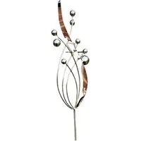 Jürgen Bocker - Gartenambiente Gartenstecker Skulptur Venedig groß 160 cm Edelstahl matt Gartenstecker