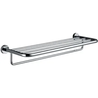 Emco Handtuchablage Rondo 2 456800162 chrom, mit Badetuchhalter 600 mm